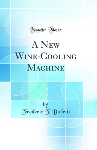 New wine cooling machine - a,