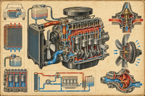 118 auto kühlsystem - 118.,
