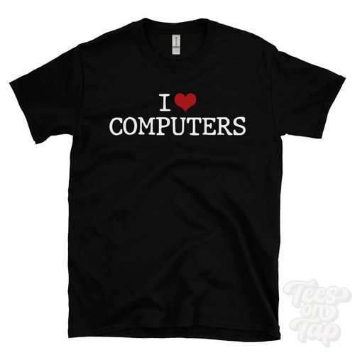 Love computers shirt herz - t-shirt,