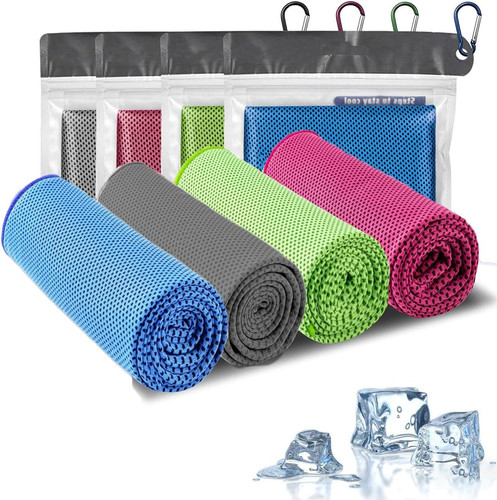 4er pack kühltücher 100x30 - pack, (100x30